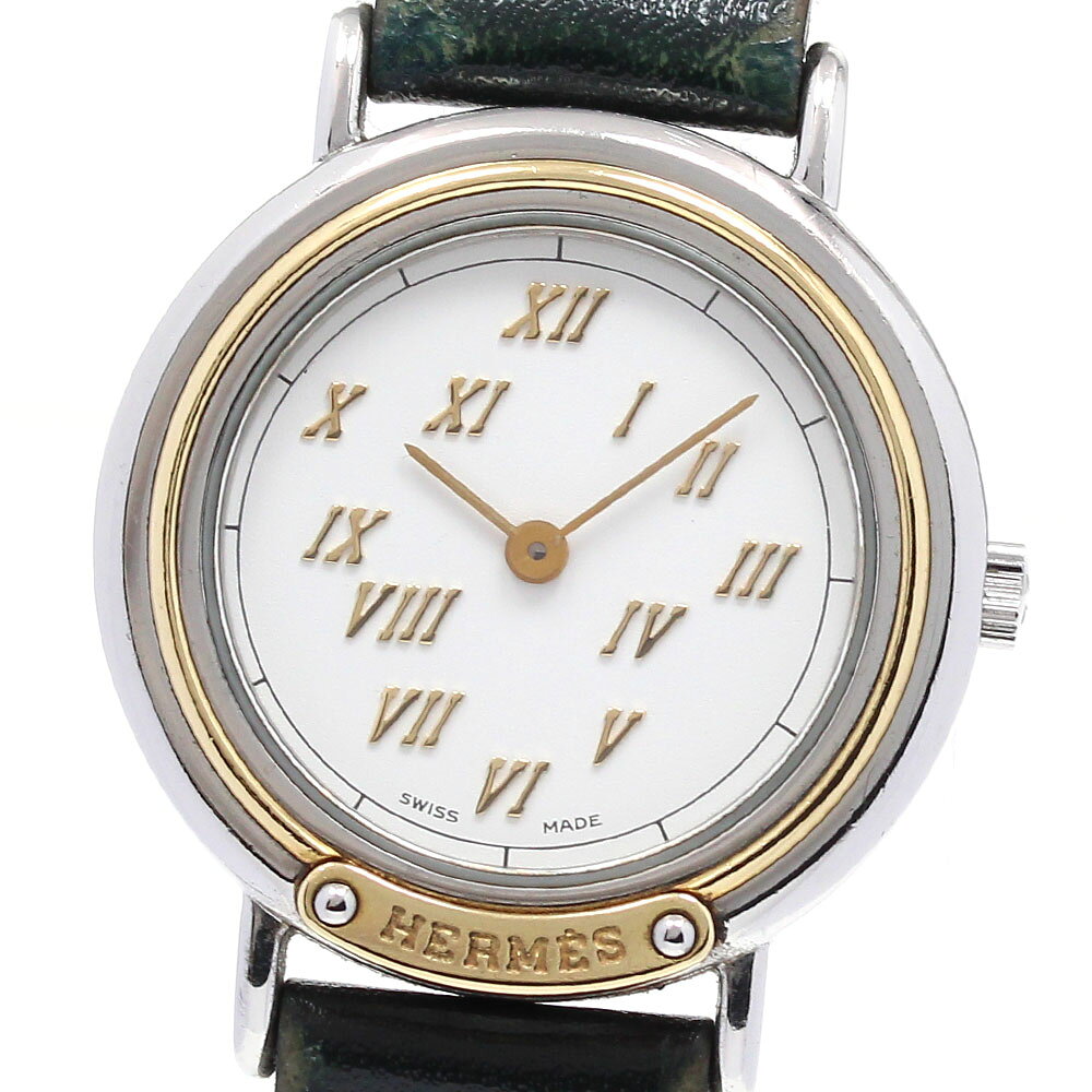 エルメス HERMES メテオール クォーツ レディース _830342【中古】