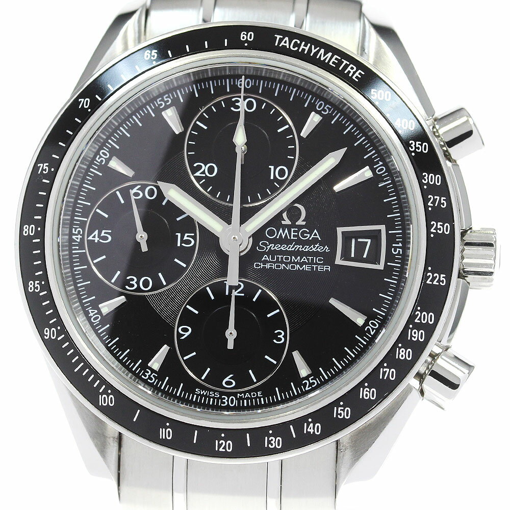 オメガ OMEGA 3210.50 スピードマスター デイト クロノグラフ 自動巻き メンズ 良品  ...