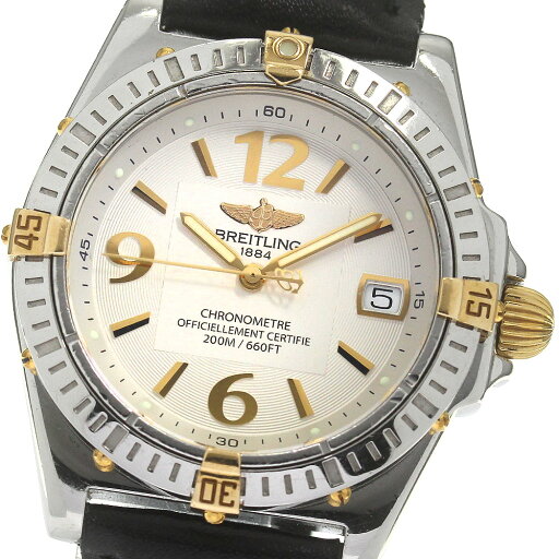 ブライトリング BREITLING B77346 カリスト デイト クォーツ ボーイズ _830413【ev20】【中古】 ブライトリング BREITLING B77346 カリスト デイト クォーツ ボーイズ _830413【ev20】【中古】