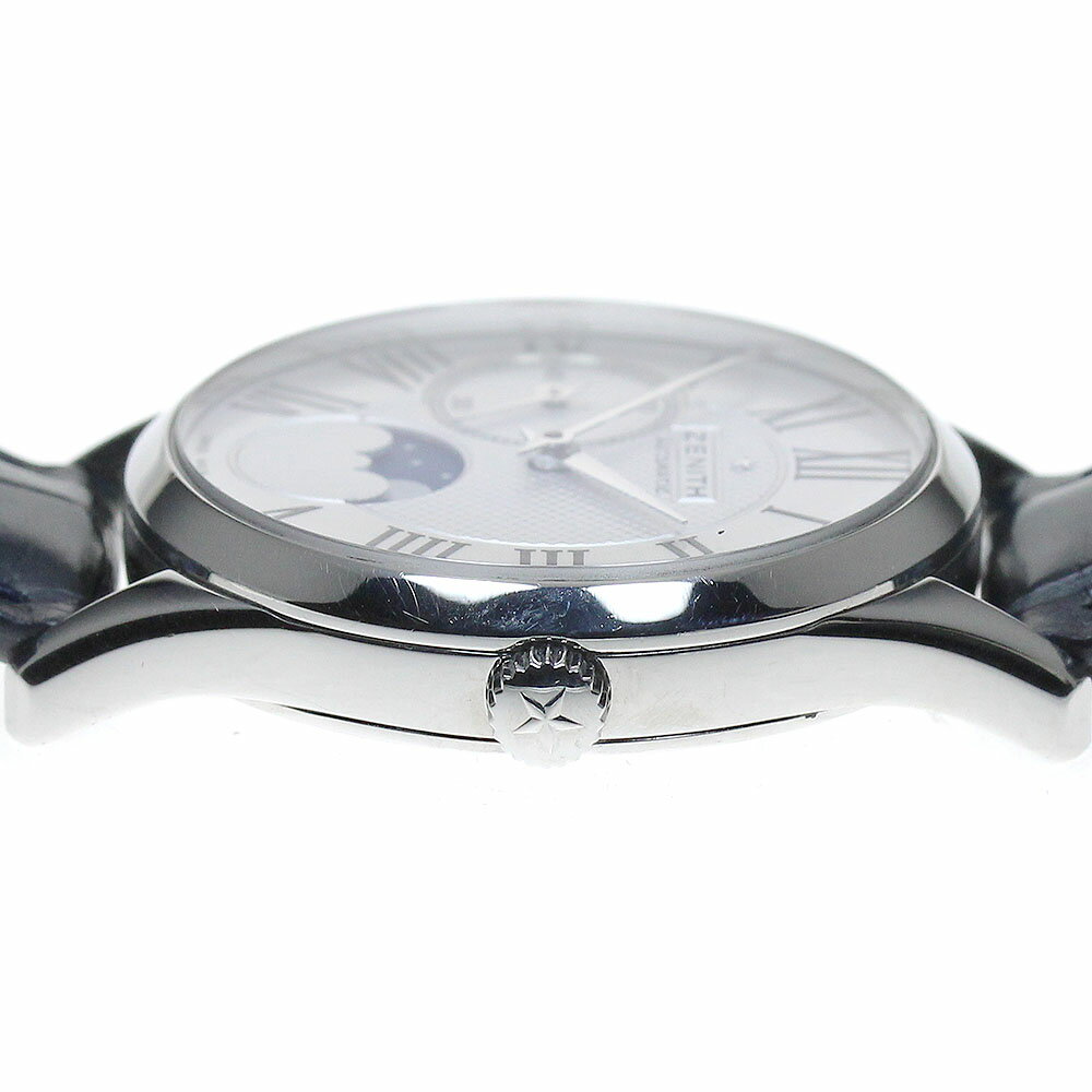 ゼニス ZENITH 03.2310.692 クラスエリート ウルトラシン ムーンフェイズ 自動巻き レディース 良品 _831983【中古】