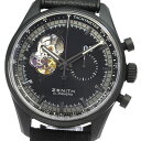 ゼニス ZENITH 24.2160.4068 クロノマスター ナイト ビジョン 自動巻き メンズ _832002【中古】