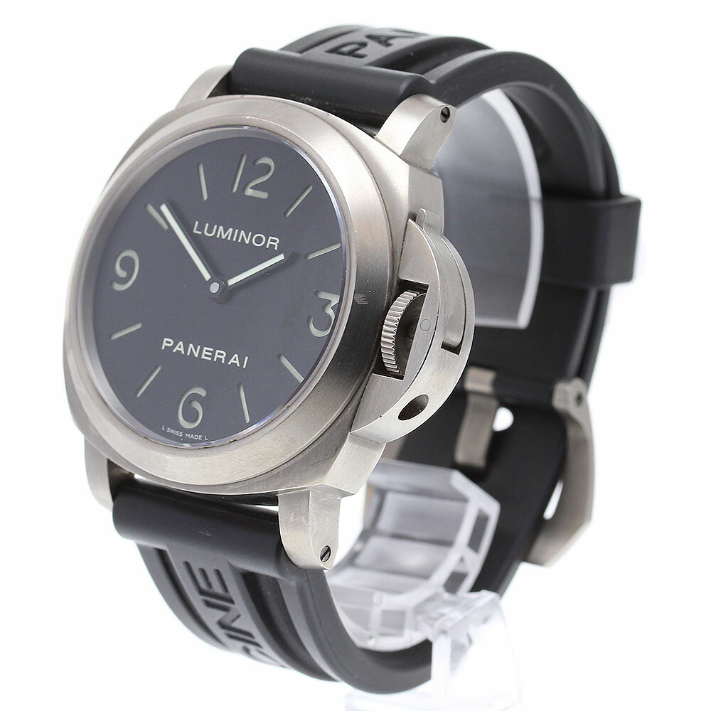 パネライ PANERAI PAM00176 ルミノール ベース 手巻き メンズ _832360【中古】