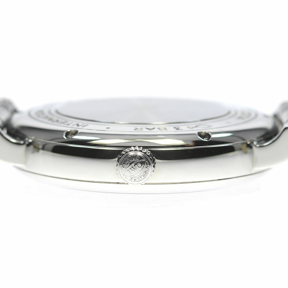 IWC SCHAFFHAUSEN IW458110 ポートフィノ オートマティック 37 12Pダイヤ 自動巻き ボーイズ 良品 _832057【中古】