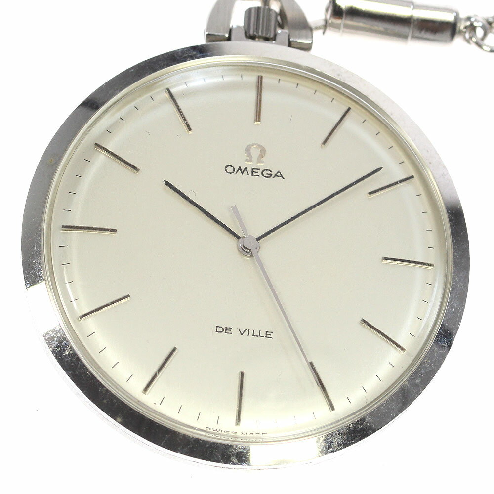 訳あり オメガ OMEGA デビル 懐中時計 Cal.1035 手巻き メンズ _823235【中古】
