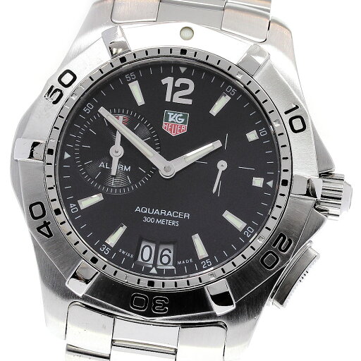 タグホイヤー TAG HEUER WAF111Z アクアレーサー デイト アラーム クォーツ メンズ _831868【ev20】【中古】 タグホイヤー TAG HEUER WAF111Z アクアレーサー デイト アラーム クォーツ メンズ _831868【ev20】【中古】
