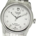 チュードル TUDOR 55000 グラマー デイト 10Pダイヤ 自動巻き ボーイズ 美品 _825995【中古】