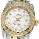チュードル TUDOR 22013 クラシックデイト 10Pダイヤ YGコンビ モザイク 自動巻き  ...