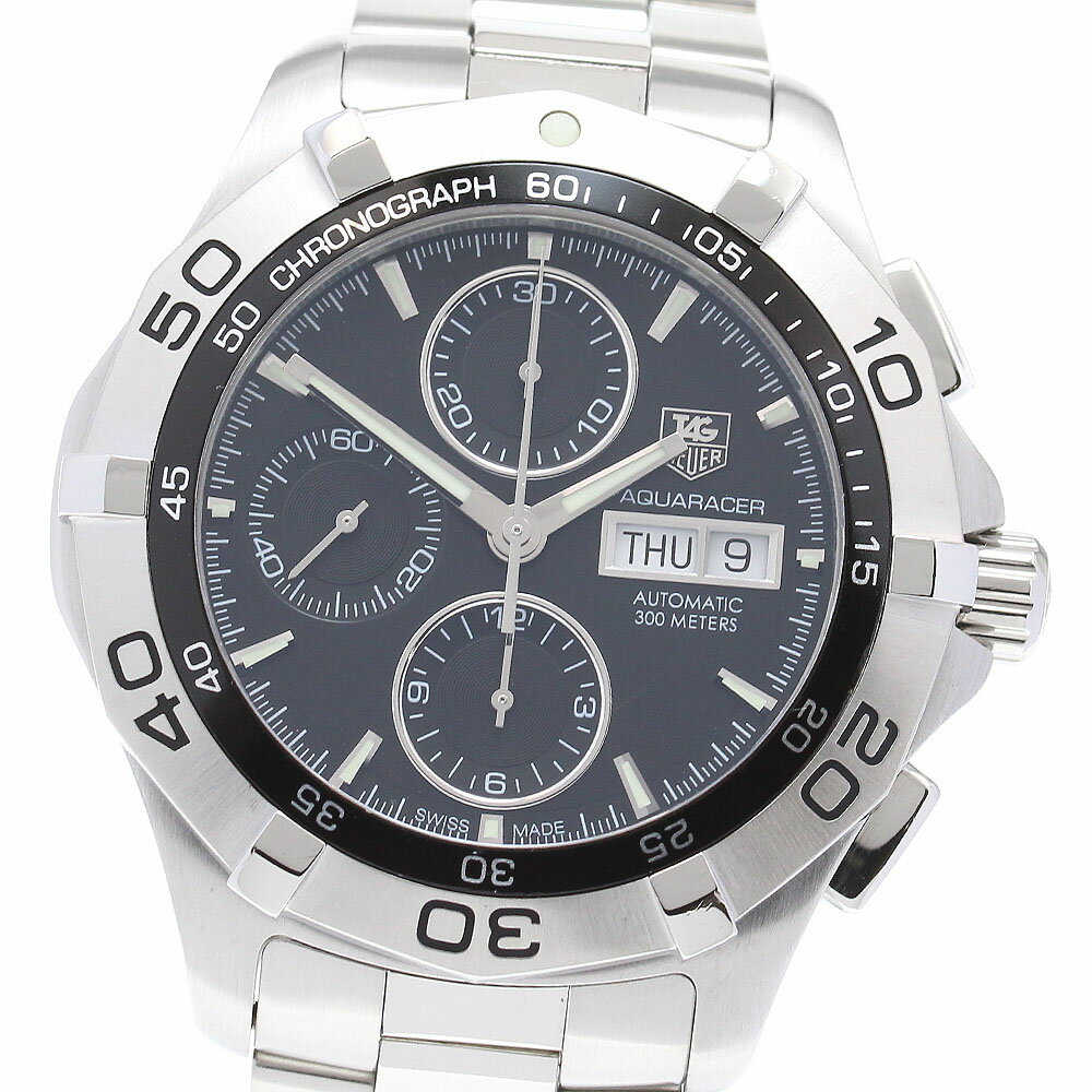 タグホイヤー TAG HEUER CAF2010.BA0815 アクアレーサー クロノグラフ デイデ ...
