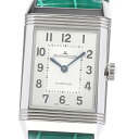 ジャガー・ルクルト JAEGER-LECOULTRE Q2578422 レベルソ クラシック ミディアム デュエット ダイヤベゼル 手巻き ボーイズ 保証書_8...