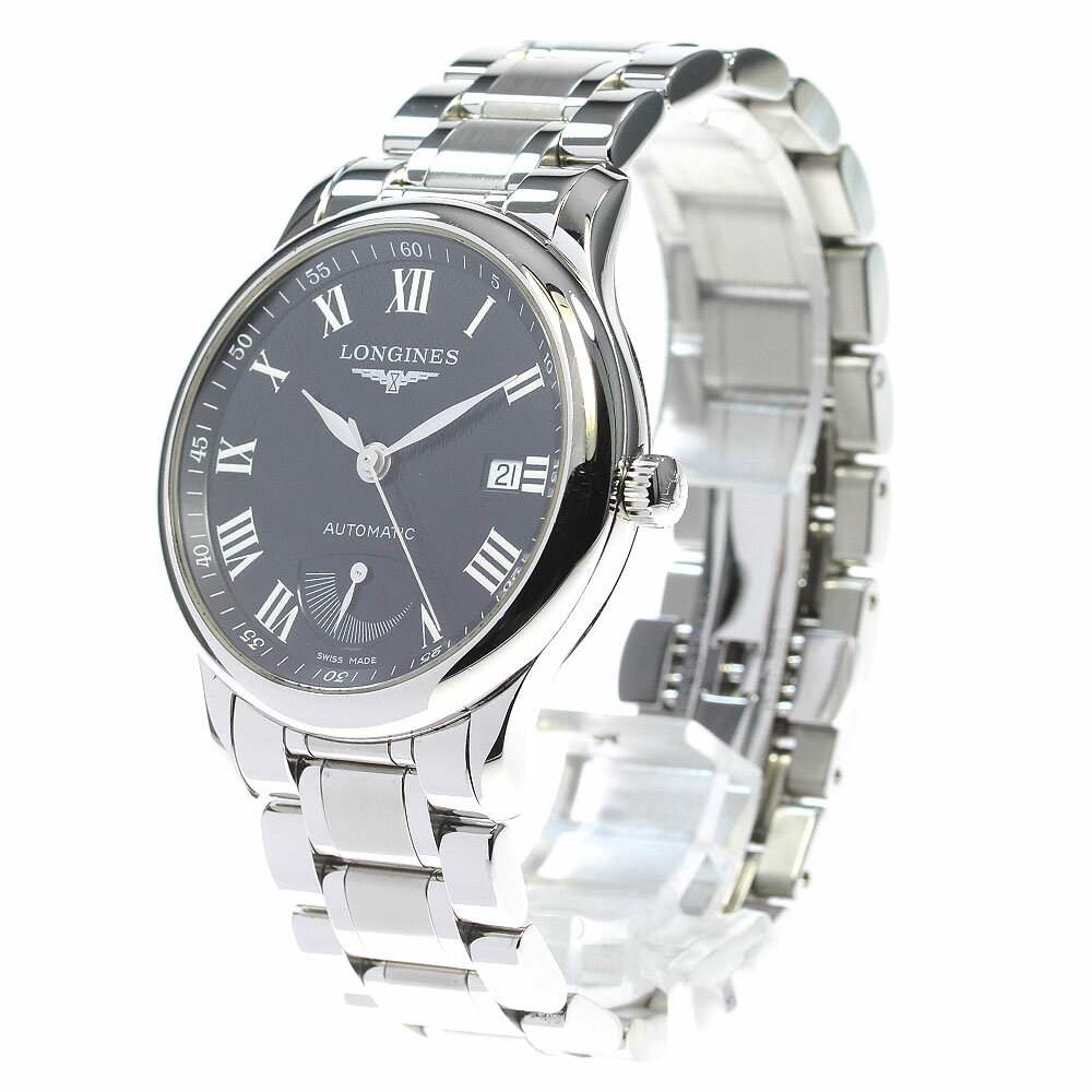 ロンジン LONGINES L2.708.4 マスターコレクション パワーリザーブ 自動巻き メンズ 良品 箱付き_821312【ev10】【中古】