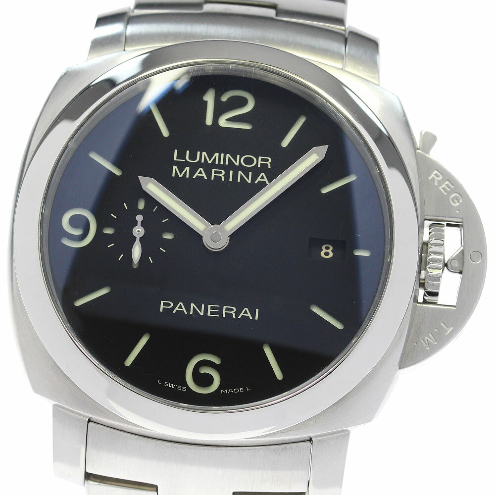 パネライ PANERAI PAM00328 ルミノールマリーナ 1950 3デイズ デイト 自動巻き ...