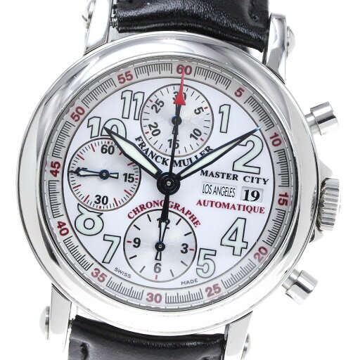 フランクミュラー FRANCK MULLER 7000MCY マスターシティー クロノグラフ 自動巻き メンズ _810733【中古】 フランクミュラー FRANCK MULLER 7000MCY マスターシティー クロノグラフ 自動巻き メンズ _810733【中古】