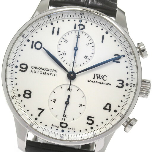 IWC SCHAFFHAUSEN IW371602 ポルトギーゼ クロノグラフ 150イヤーズ 自動巻き メンズ 保証書付き_832177【中古】 IWC SCHAFFHAUSEN IW371602 ポルトギーゼ クロノグラフ 150イヤーズ 自動巻き メンズ 保証書付き_832177【中古】