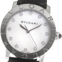 ブルガリ BVLGARI BBL37S ブルガリブルガリ 12Pダイヤ 自動巻き ボーイズ 良品 _834416【中古】