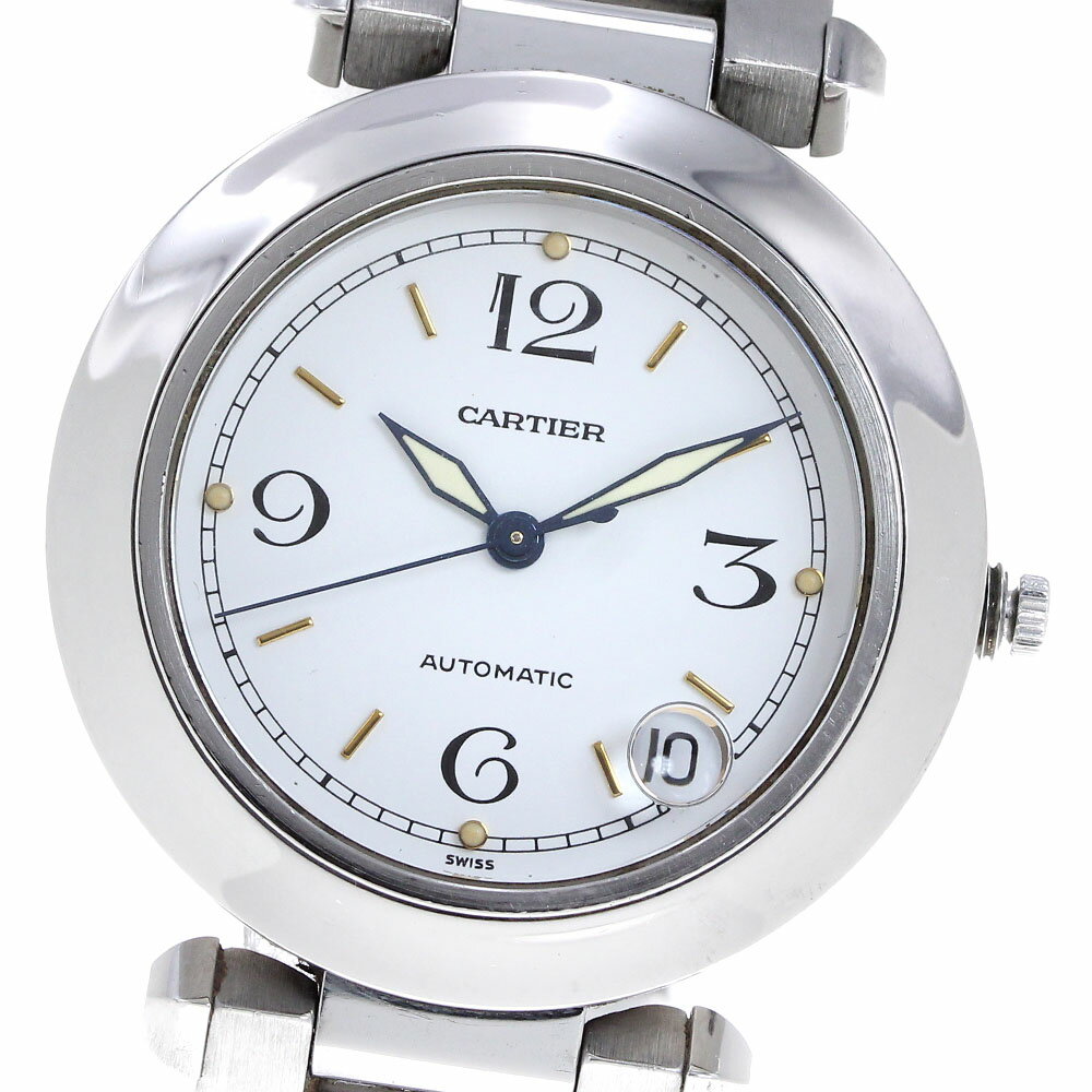 訳あり カルティエ CARTIER W31015M7 パシャC デイト 自動巻き ボーイズ _831734【中古】