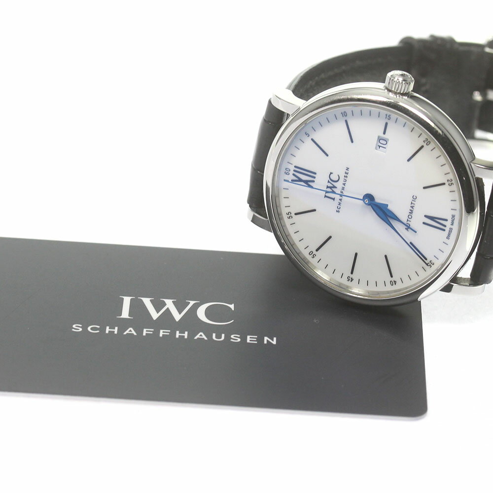 IWC IWC SCHAFFHAUSEN IW356519 ポートフィノ 150イヤーズ 世界限定2000本 自動巻き メンズ 保証書付き_832230【中古】