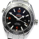 オメガ OMEGA 232.30.38.20.01.002 シーマスター 600 プラネットオーシャン デイト 自動巻き ボーイズ 美品 保証書付き_82719...