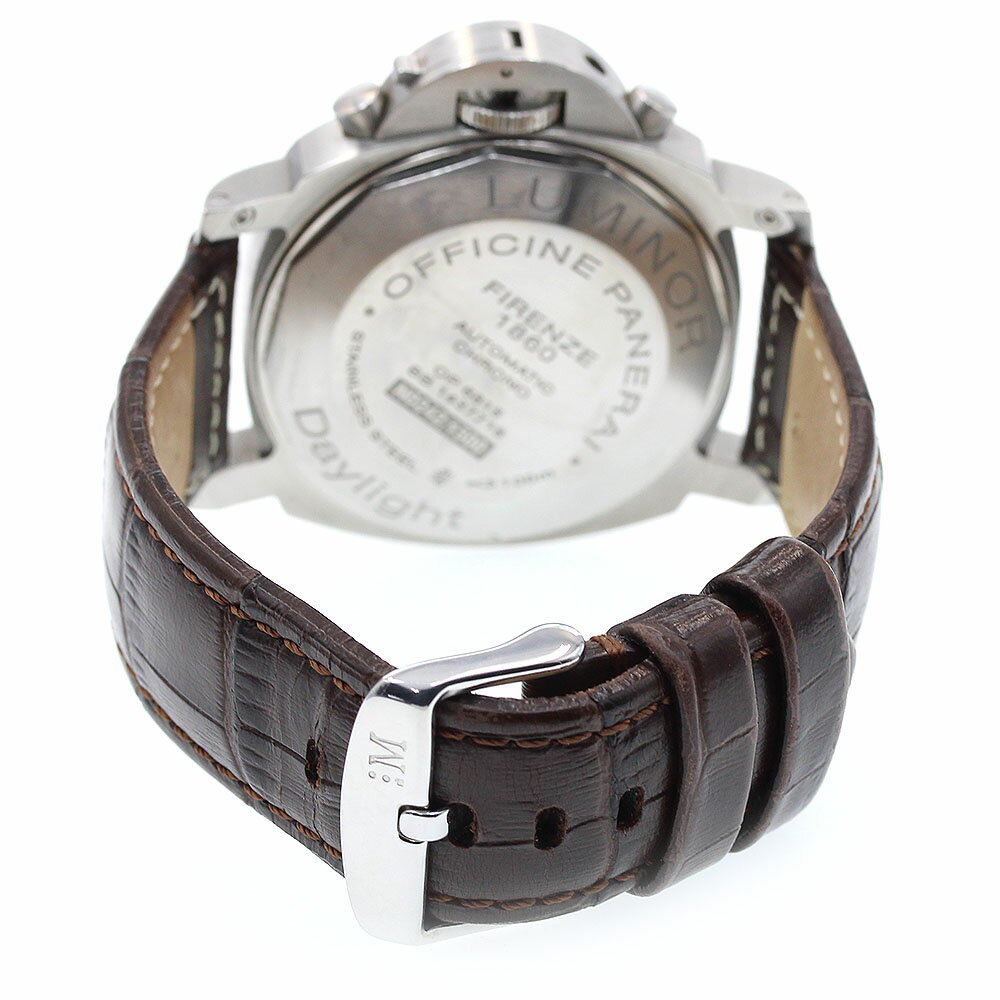 パネライ PANERAI PAM00356 ルミノール デイライト クロノグラフ 自動巻き メンズ _836051【中古】