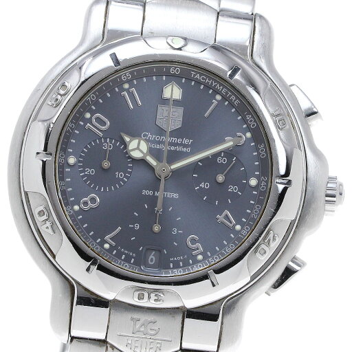 タグホイヤー TAG HEUER CH5112 6000シリーズ クロノグラフ デイト 自動巻き メンズ _833124【ev10】【中古】 タグホイヤー TAG HEUER CH5112 6000シリーズ クロノグラフ デイト 自動巻き メンズ _833124【ev10】【中古】