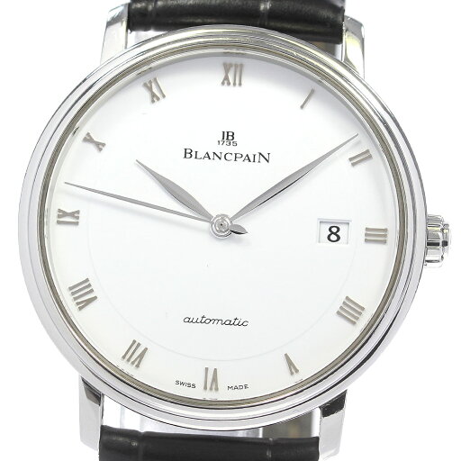 ブランパン Blancpain Ref.6223 ヴィルレ ウルトラスリム デイト 自動巻き メンズ _826839【中古】 ブランパン Blancpain Ref.6223 ヴィルレ ウルトラスリム デイト 自動巻き メンズ _826839【中古】
