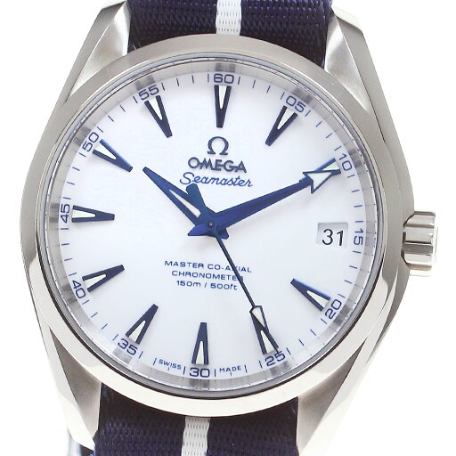 オメガ OMEGA 231.92.39.21.04.001 シーマスター アクアテラ 150M グッドプラネット 自動巻き メンズ 良品 箱・保証書付き_838146【中古】 オメガ OMEGA 231.92.39.21.04.001 シーマスター アクアテラ 150M グッドプラネット 自動巻き メンズ 良品 箱・保証書付き_838146【中古】