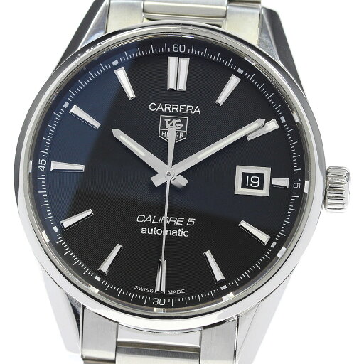 タグホイヤー TAG HEUER WAR211A-2 カレラ キャリバー5 自動巻き メンズ 保証書付き_839637【中古】 タグホイヤー TAG HEUER WAR211A-2 カレラ キャリバー5 自動巻き メンズ 保証書付き_839637【中古】