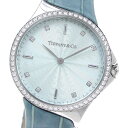 ティファニー TIFFANY&Co. メトロ ダイヤベゼル クォーツ レディース _839893【ev20】【中古】