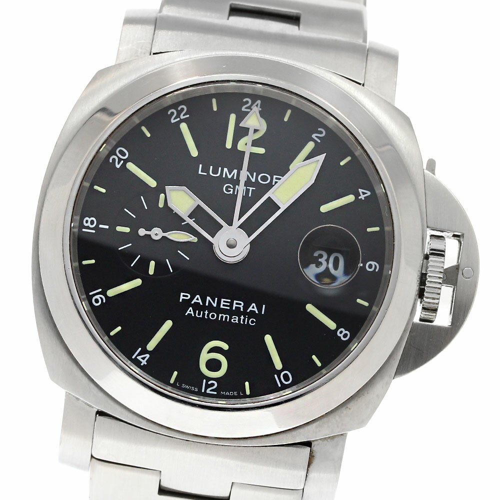 パネライ PANERAI PAM00297 ルミノール GMT デイト スモールセコンド 自動巻き  ...