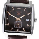 タグホイヤー TAG HEUER WAW131E モナコ 12Pダイヤ デイト クォーツ メンズ 箱・保証書付き_839294【ev10】【中古】(2)