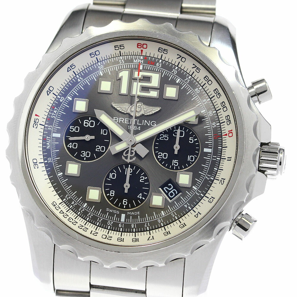 ブライトリング BREITLING A23360 クロノスペース クロノグラフ 自動巻き メンズ _839814【中古】