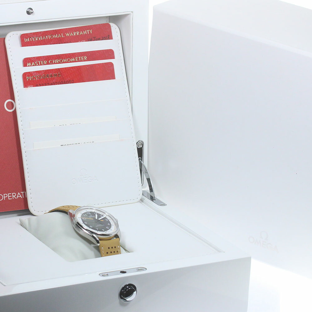 オメガ OMEGA 522.32.40.20.01.002 シーマスター オリンピック オフィシャルタイムキーパー 自動巻き メンズ 極美品 箱・保証書付き_840684【中古】