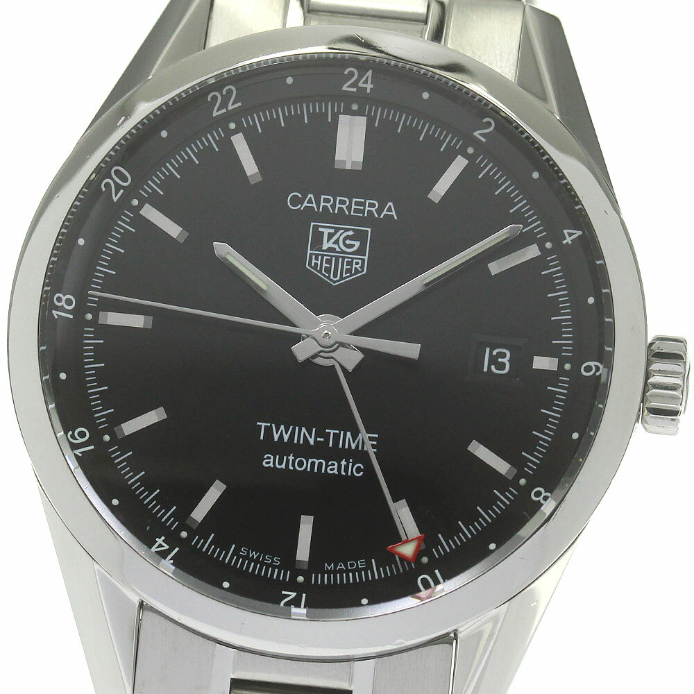 タグホイヤー TAG HEUER WV2115.BA0787 カレラ ツインタイム 自動巻き メンズ ...