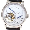 ランゲ&ゾーネ A.LANGE&SOHNE 760.026F リヒャルト ランゲ トゥールビヨン プール・ル・メリット K18WG 手巻き 箱・保証書付_828...