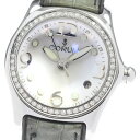 訳あり コルム CORUM 39.151.47 バブル ダイヤベゼル デイト クォーツ ボーイズ _837720【中古】