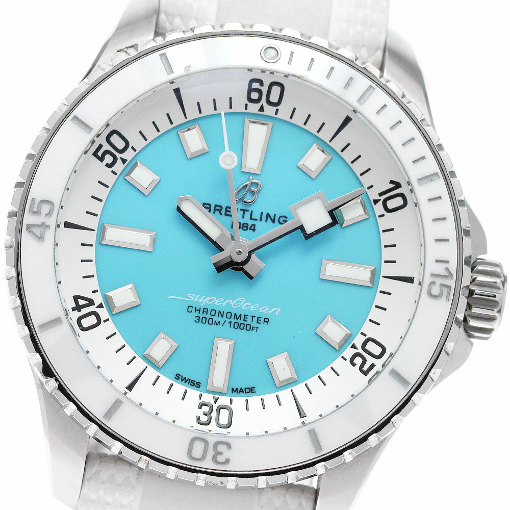 ブライトリング BREITLING A17377 スーパーオーシャン オートマチック36 自動巻き ボーイズ 内箱・保証書付き_838388【中古】