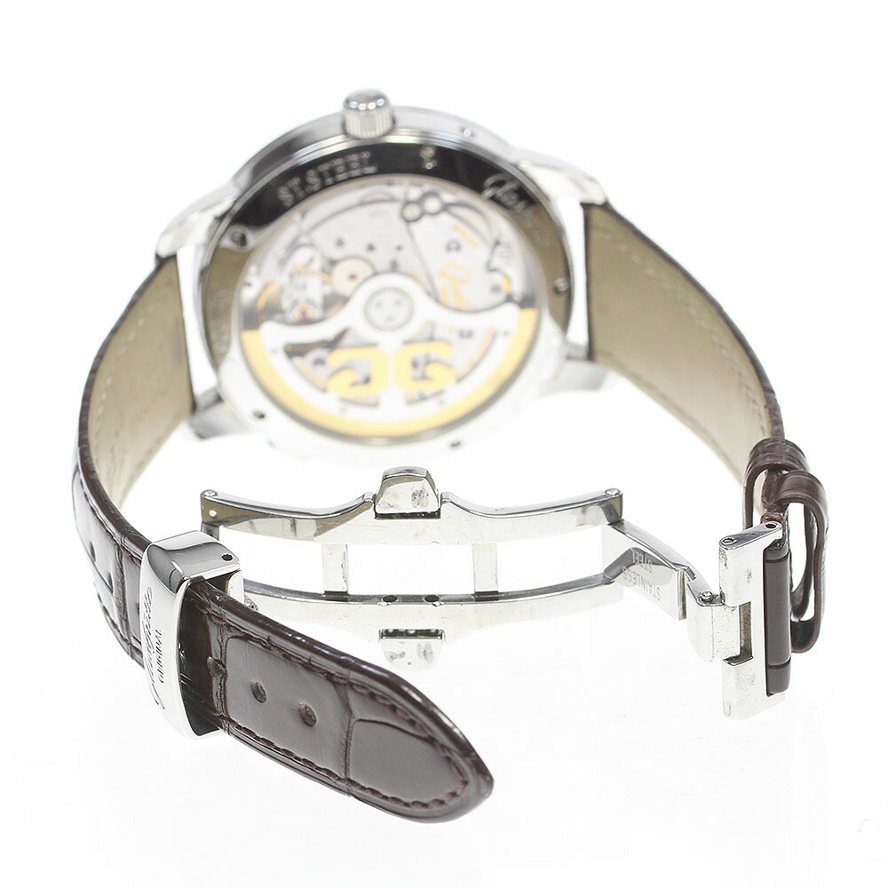 グラスヒュッテ・オリジナル GLASHUTTE ORIGINAL 100-01-13-02 セネタ パワーリザーブ デイト 自動巻き メンズ _840349【中古】