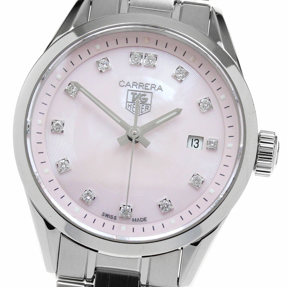 タグホイヤー TAG HEUER WV1417.BA0793 カレラ 13Pダイヤ クォーツ レディ ...