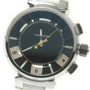 ルイ・ヴィトン LOUIS VUITTON Q118F タンブール インブラック クォーツ メンズ 箱・保証書付き_842241【中古】(2)