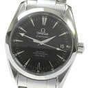オメガ OMEGA 2504.50 シーマスター アクアテラ コーアクシャル デイト 自動巻き ボーイズ _837895【中古】
