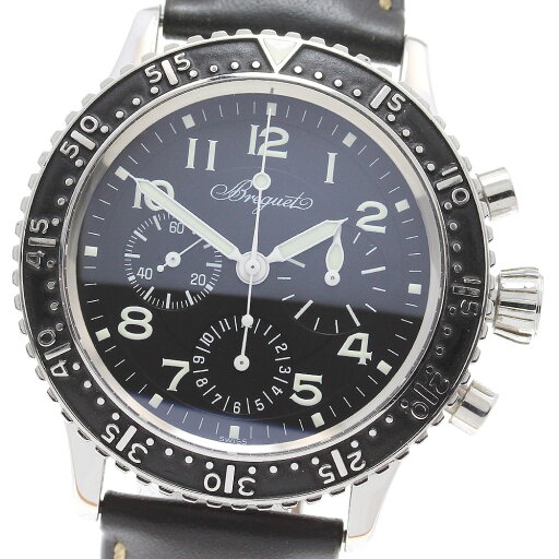 ブレゲ Breguet 3803 アエロナバル TYPEXX フランス海軍航空部隊100周年記念限定 自動巻き メンズ _837258【中古】 ブレゲ Breguet 3803 アエロナバル TYPEXX フランス海軍航空部隊100周年記念限定 自動巻き メンズ _837258【中古】
