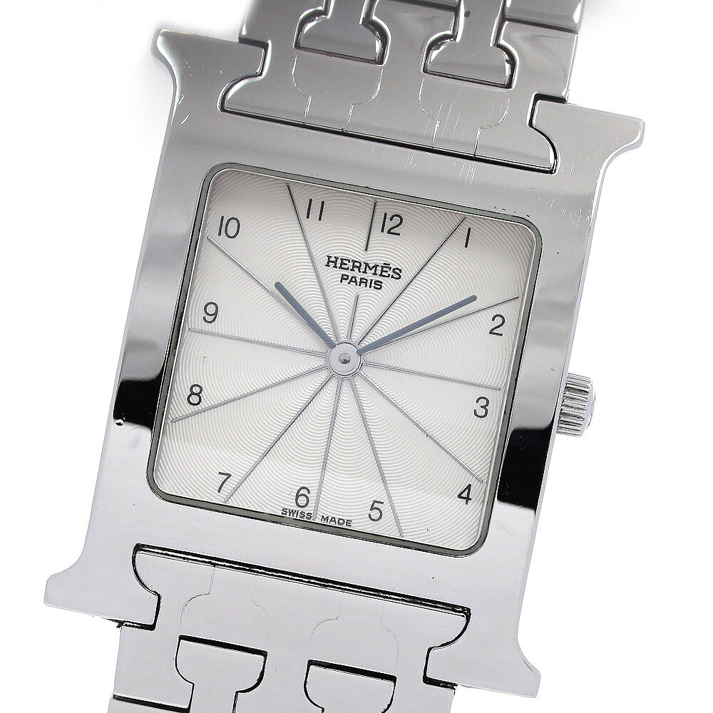 エルメス HERMES HH1.510 Hウォッチ クォーツ ボーイズ _844077【ev15】【中古】