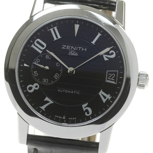 ゼニス ZENITH 01/02.0451.680 ポートロワイヤル エリート スモールセコンド 自動巻き メンズ 箱・保証書付き_839979【中古】 ゼニス ZENITH 01/02.0451.680 ポートロワイヤル エリート スモールセコンド 自動巻き メンズ 箱・保証書付き_839979【中古】