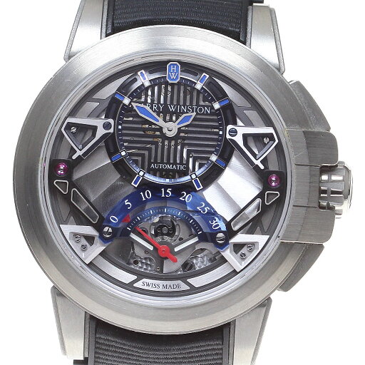 ハリーウィンストン HARRY WINSTON OCEARS42ZZ001 プロジェクト Z14 世界限定300本 自動巻き メンズ 箱・保証書付き_844743【中古】 ハリーウィンストン HARRY WINSTON OCEARS42ZZ001 プロジェクト Z14 世界限定300本 自動巻き メンズ 箱・保証書付き_844743【中古】