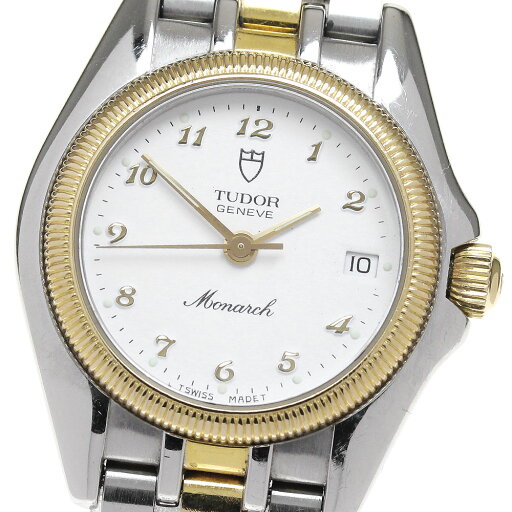 チュードル TUDOR 15833 モナーク デイト クォーツ レディース _845535【ev15】【中古】 チュードル TUDOR 15833 モナーク デイト クォーツ レディース _845535【ev15】【中古】