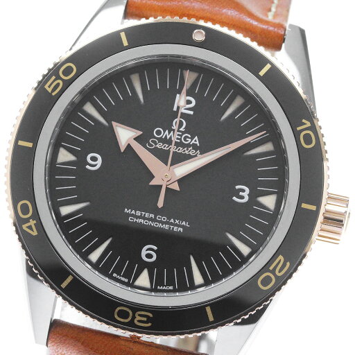 オメガ OMEGA 233.22.41.21.01.002 シーマスター300 マスターコーアクシャル クロノメーター 自動巻き メンズ 保証書付き_846603【中古】 オメガ OMEGA 233.22.41.21.01.002 シーマスター300 マスターコーアクシャル クロノメーター 自動巻き メンズ 保証書付き_846603【中古】