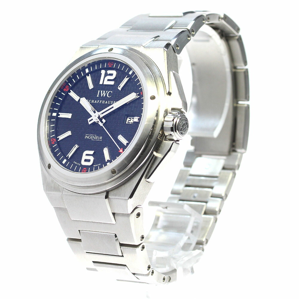 IWC SCHAFFHAUSEN IW323604 インヂュニア ミッション・アース デイト 自動巻き メンズ 保証書付き_845795【中古】