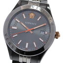 ヴェルサーチ VERSACE ヘレニウム デイト クォーツ メンズ _846105【中古】(2)
