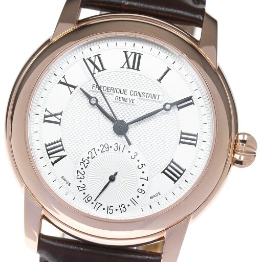 フレデリック・コンスタント FREDERIQUE CONSTANT FC-710MC4H4 クラシック マニュファクチュール デイト 自動巻き メンズ 良品 箱付_847919【中古】 フレデリック・コンスタント FREDERIQUE CONSTANT FC-710MC4H4 クラシック マニュファクチュール デイト 自動巻き メンズ 良品 箱付_847919【中古】