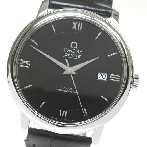 オメガ OMEGA 424.13.40.20.01.001 デビル プレステージ コーアクシャル 自動巻き メンズ _848514【中古】 オメガ OMEGA 424.13.40.20.01.001 デビル プレステージ コーアクシャル 自動巻き メンズ _848514【中古】