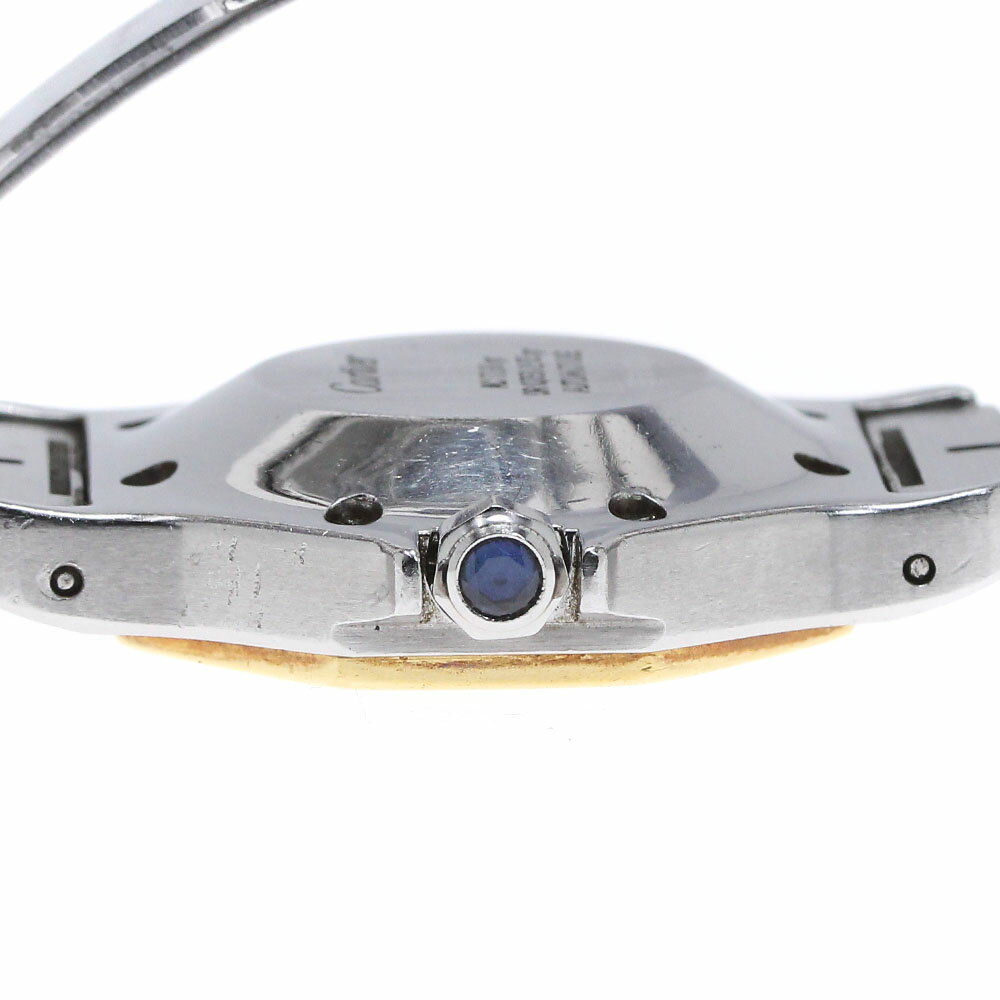 訳あり カルティエ CARTIER サントスオクタゴンLM デイト 自動巻き メンズ _842951【中古】